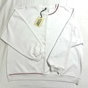 Daily Drills Lover Stitch Oversized Crew